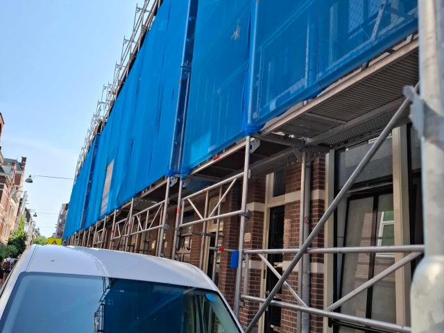 Portiekwoning in Amsterdam