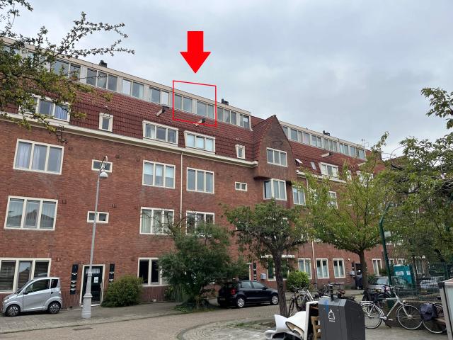 Portiekwoning in Amsterdam