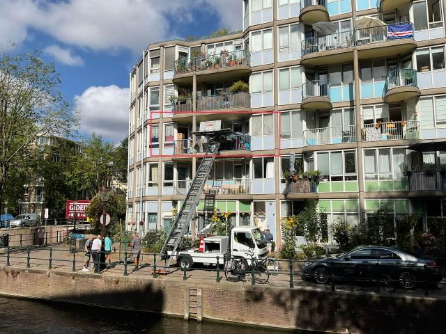 Portiekwoning in Amsterdam