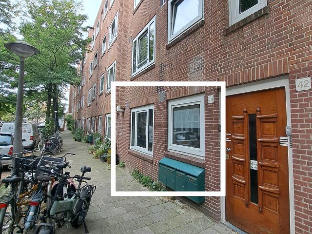 Portiekwoning in Amsterdam