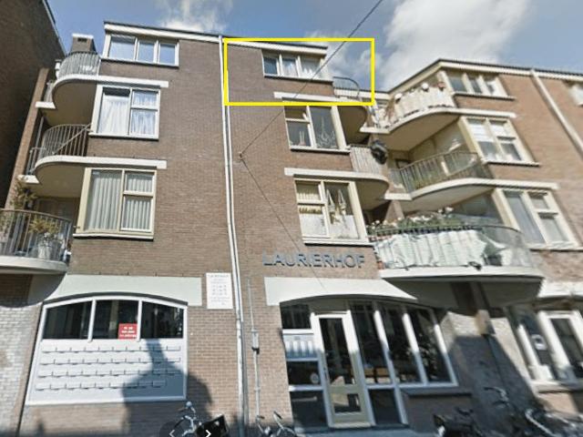 Portiekwoning in Amsterdam