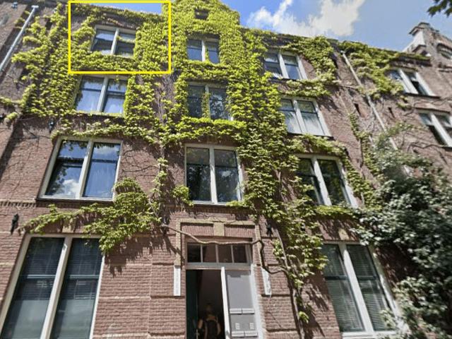 Portiekwoning in Amsterdam