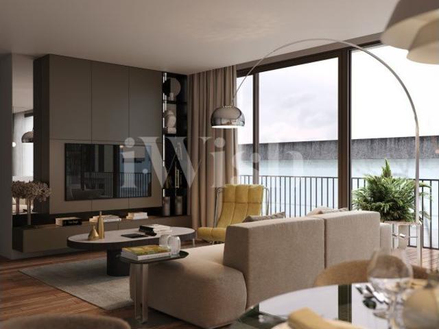 Porto Riverside Living Apartamento com 1 quarto em Campanh. 55m² Campanhã