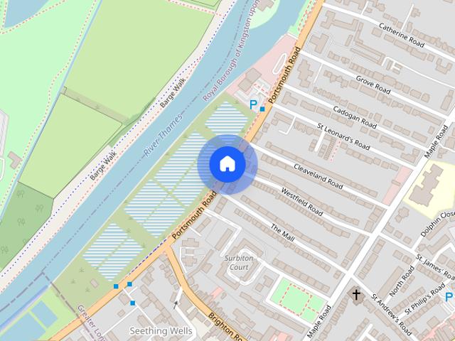 Portsmouth Road, Surbiton, Surrey, KT6