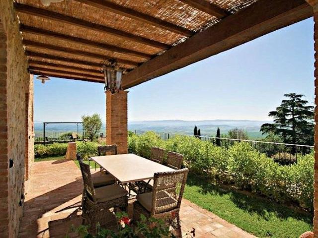 Porzione terratetto di villa bifamiliare con giardino privat. 142m² Chianni