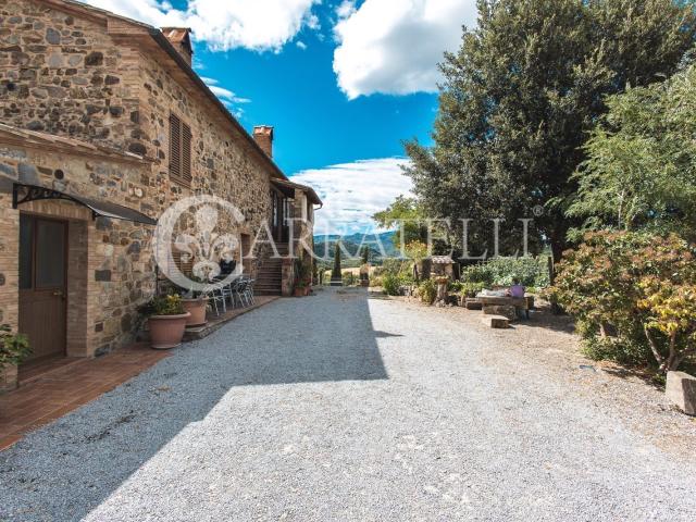 Porzione di casale in pietra situata in località Montenero. 300m² Castel del Piano