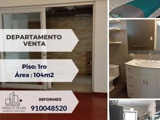 POR OCASIÓN VENDO DEPARTAMENTO CON COCHERA Y DEPOSITO