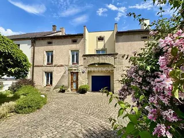 Porcelette 57890 Achat / Vente maison 13 pièces t13 terrasse cave
