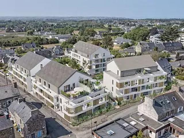 Pordic 22590 Achat / Vente appartement 3 pièces t3 cave parking