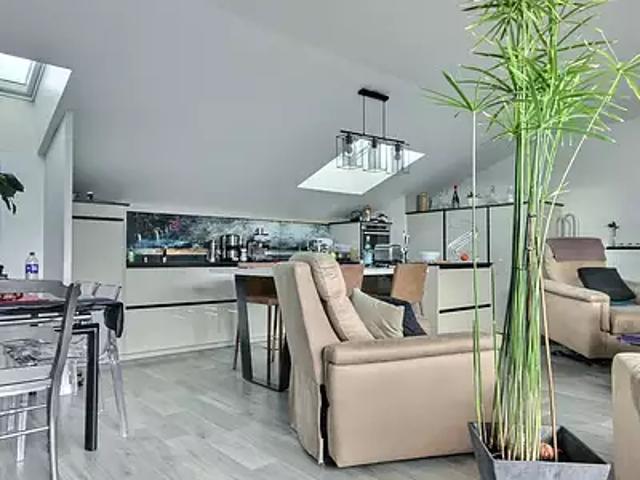 Pornic 44210 Achat / Vente appartement 3 pièces t3 au dernier étage terrasse