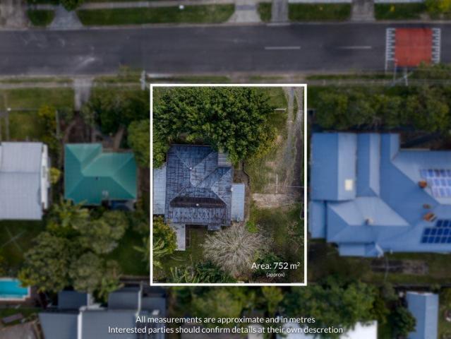 Post war home on LMR2 zoned block