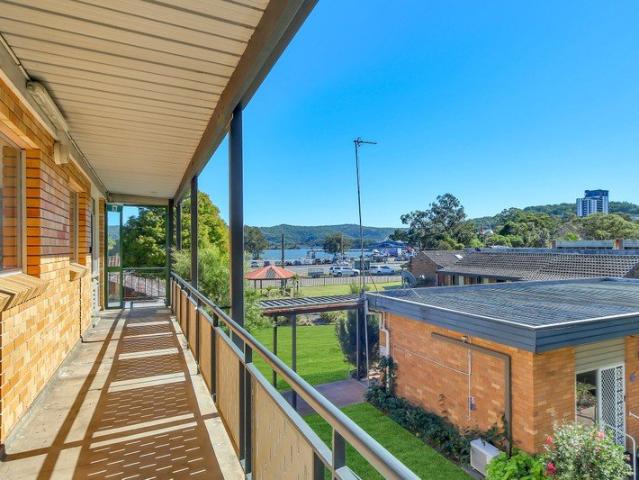 Positioned overlooking Brisbane Water