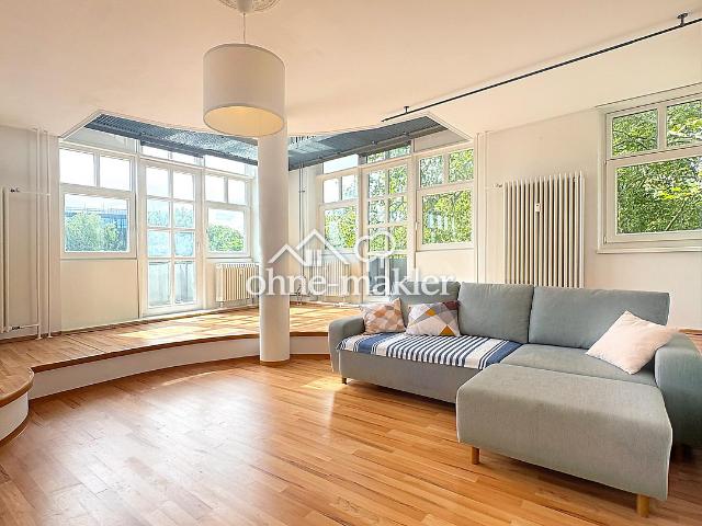 Potsdamer Platz – Lichte Maisonette am Park: Bezugsfrei, Provisionsfrei!