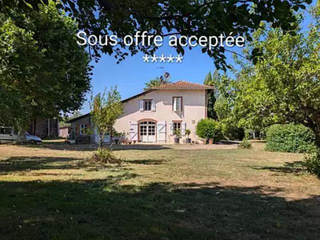 Pouy de Touges 31430 Achat / Vente maison 7 pièces t7 jardin