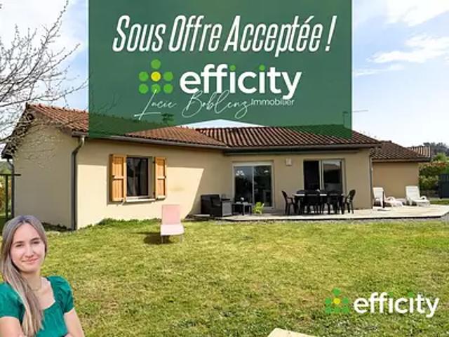 Pouilly lès Feurs 42110 Achat / Vente maison 5 pièces t5 jardin