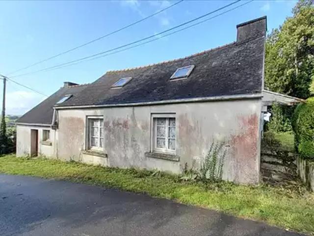 Poullaouen 29690 Achat / Vente maison 4 pièces t4