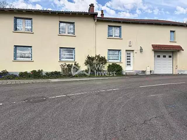 Poussay 88500 Achat / Vente maison 6 pièces t6 terrasse parking