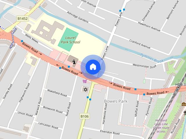 Powys Court, Bowes Road, London, N13