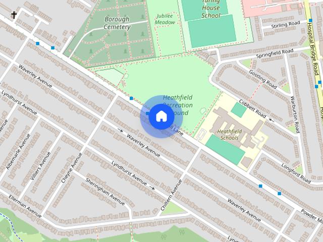 Powder Mill Lane, Whitton, Twickenham, TW2
