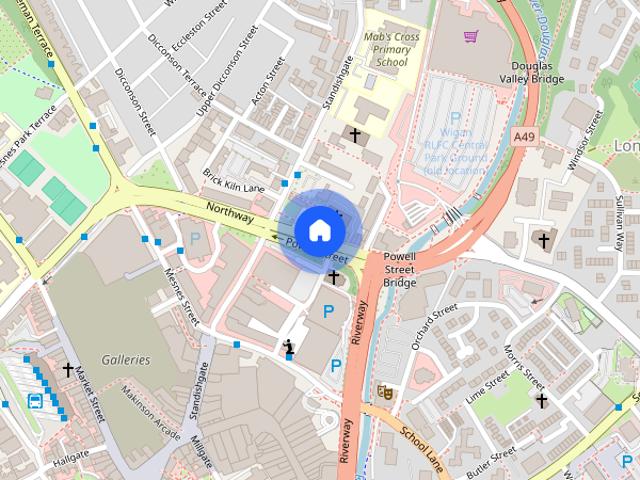 Powell Street, Wigan, Greater Manchester, WN1
