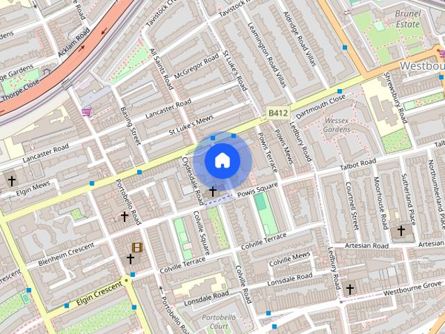 Powis Gardens, Notting Hill, London, W11