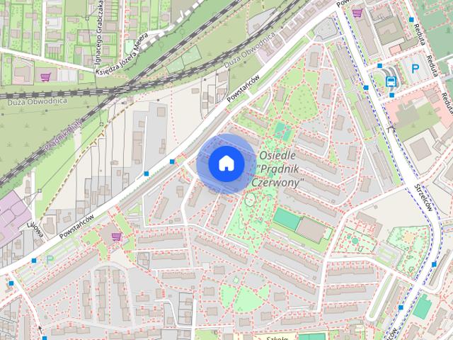 Powstańców 36 | 3 oddzielne pok. + kuchnia | Po remoncie