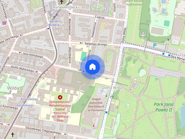 Poznań, Wilda, Krzyżowa, mieszkanie, do wynajęcia, 1 pokój