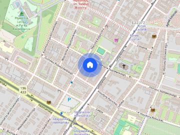 Poznań Łazarz blisko Centrum cztery pokoje, umeblowane, balkon, wolne od zaraz