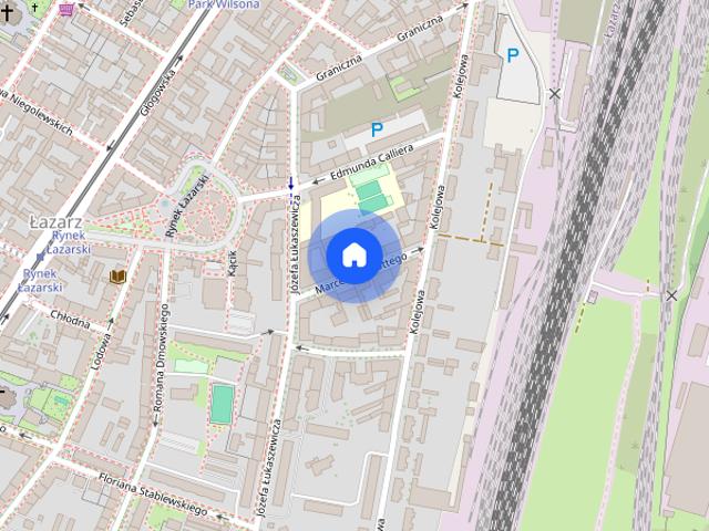 Poznań Łazarz, Marcelego Mottego