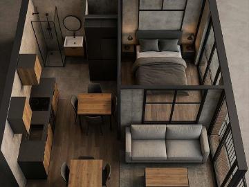 Nowoczesne 42,2 m² w centrum Poznania z loggią