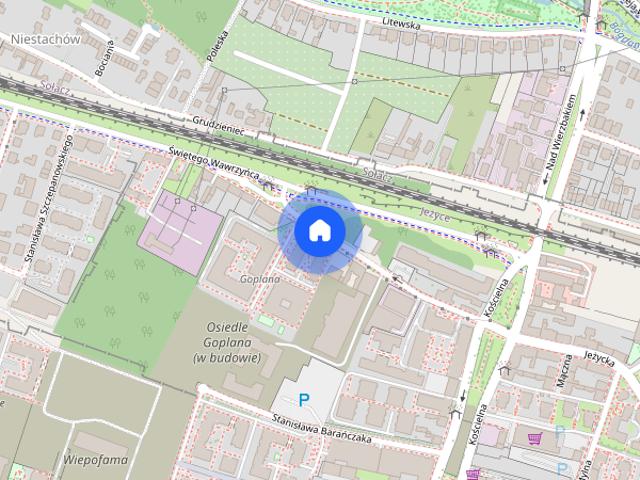 Poznań Jeżyce Goplana 2 pokojowe mieszkanie z tarasem