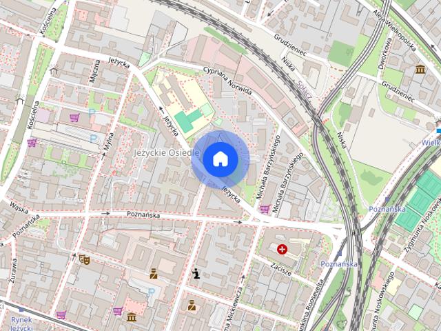 Poznan Centrum Grunwald 3 pokoje apartament przy parku