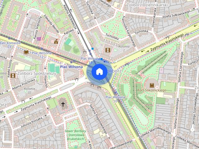Pl. Wilsona, przy metrze, tani pokój/mieszkanie dla studenta, ucznia