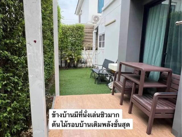 ปล่อยเช่าบ้านเดี่ยว2ชั้น มบ.อารียาโคโม่ บ้านใหม่พร้อมอยู่!