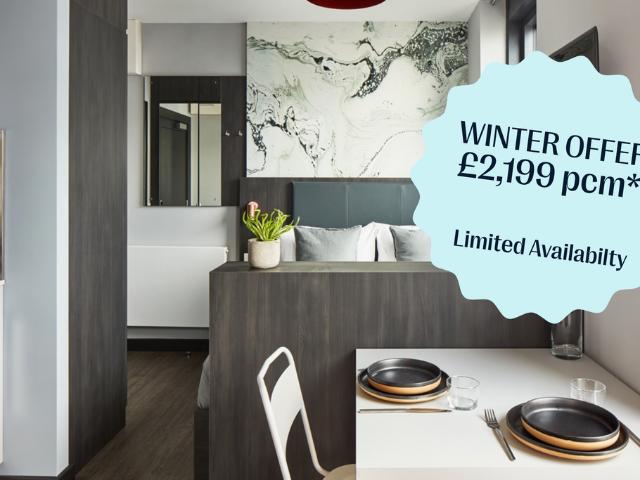 Plot Room Type: J, Premium Studio at. Studio to rent £2,349 pcm £542 pw