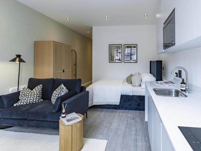 Plot 38, Bronze Studio at Barclay. Studio to rent £1,407 pcm £325 pw
