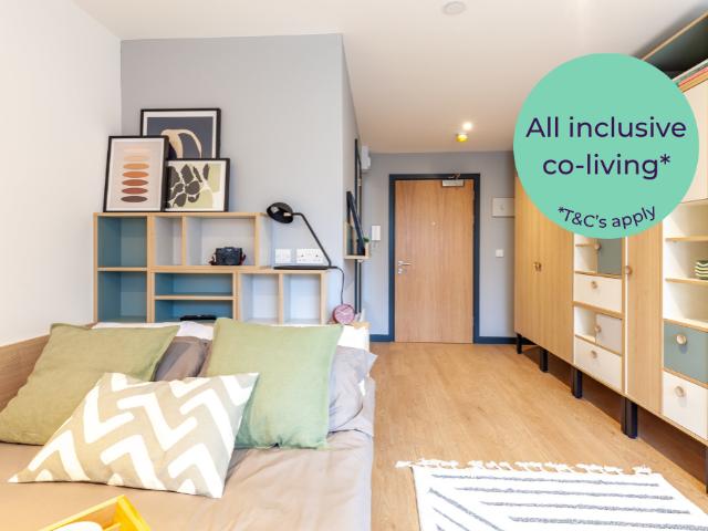 Plot 323, Classic at The Gorge. Studio to rent £1,128 pcm £260 pw