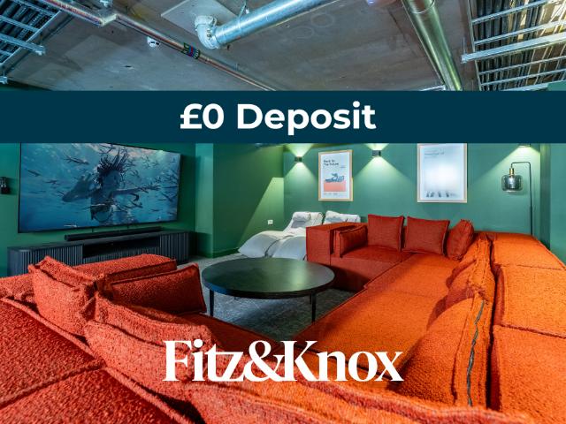 Plot 6.28, Comfy studio at Fitz &. Studio to rent £1,300 pcm £300 pw