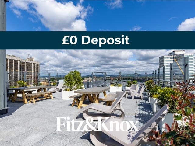 Plot 3.28 at Fitz & Knox, 10 Fitzalan. Studio to rent £1,275 pcm £294 pw