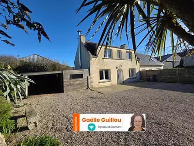 Plougoulm 29250 Achat / Vente maison 4 pièces t4 jardin