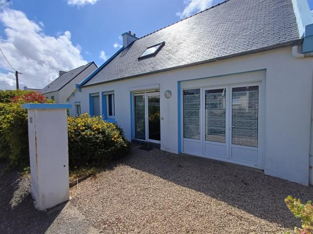 Plougasnou bourg, maison plain pied deux chambres avec un st. 120m² Plougasnou