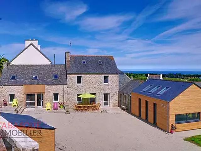Plouescat 29430 Achat / Vente maison 7 pièces t7