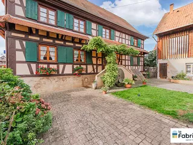 Plobsheim 67115 Achat / Vente maison 7 pièces t7 parking