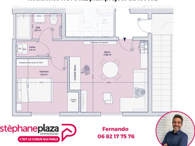 Plateau à aménager bâtiment années 20/30, 32 m2