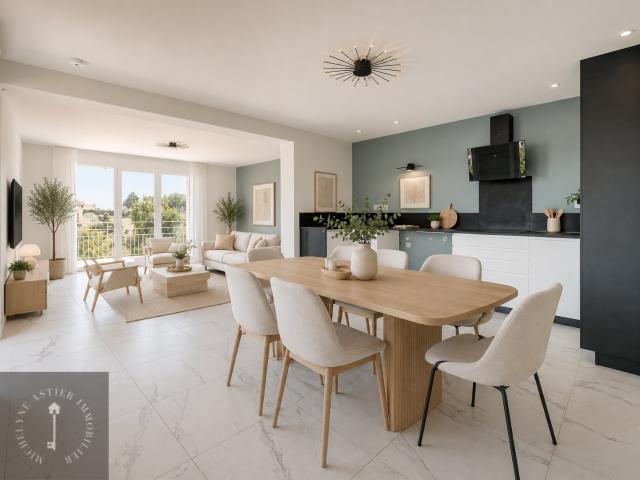PLATEAUX FLEURIS Villa rénovée avec vue mer