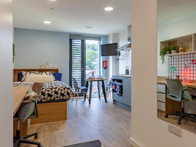 Platinum Studio at Ty Nant, 180 High. Studio to rent £1,049 pcm £242 pw