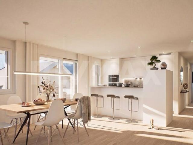 Platz für alles, was zum Leben gehört  4½ Zimmer Neubauwohnung mit Charme