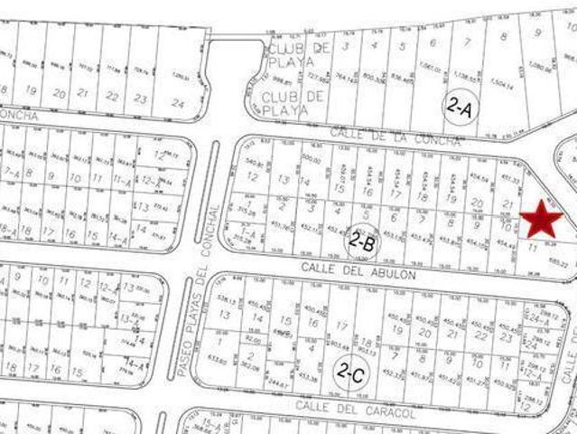 PLAYAS DEL CONCHAL, Terreno en VENTA en esquina de 727.51m2