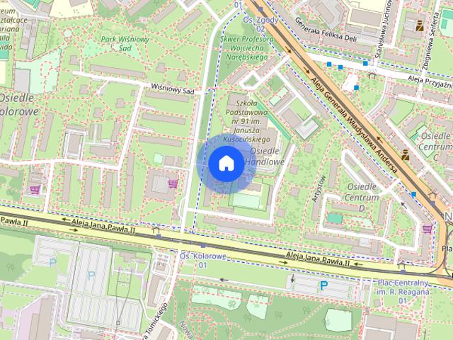 Plac Centralny | 52 m², 2 pokoje, osobna kuchnia, MPEC i morze zieleni