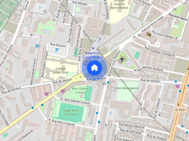 Place Lucie Aubrac, Bagneux